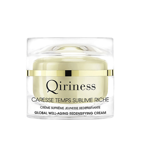 QIRINESS Крем для лица против морщин, подтягивающий Global Well-Aging Redensifying Cream 50