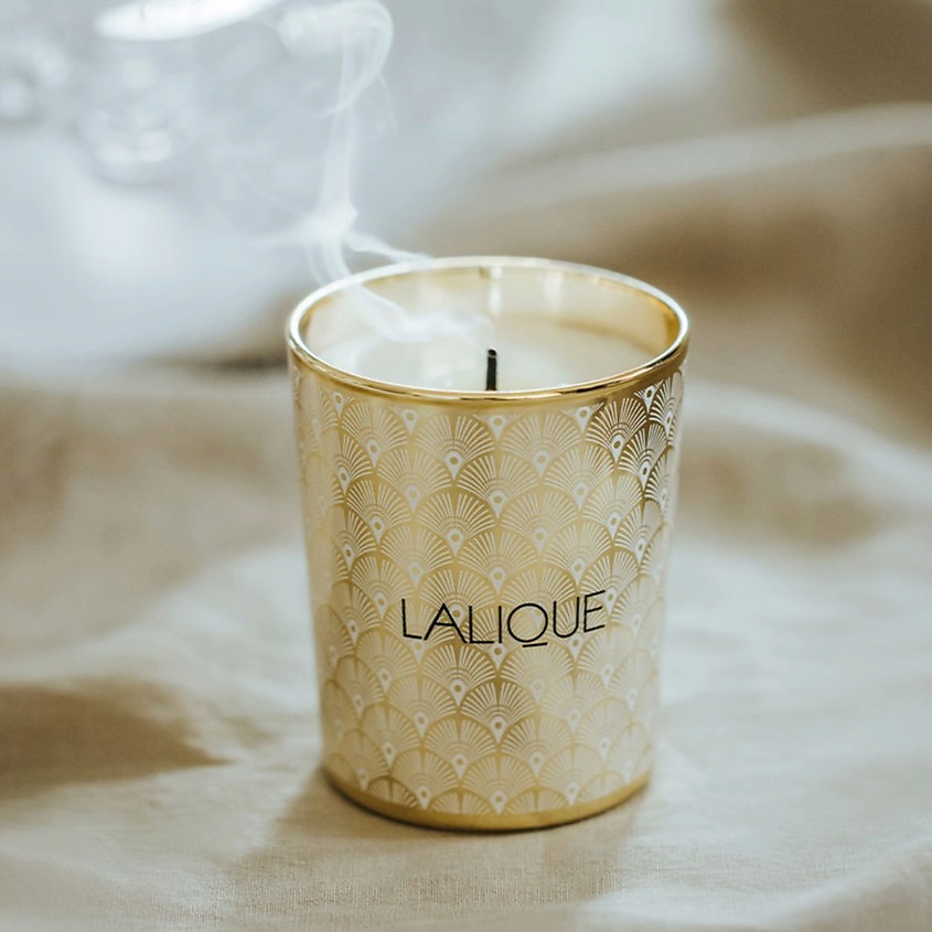 LALIQUE Свеча ароматическая Plume Blanche – фото 3