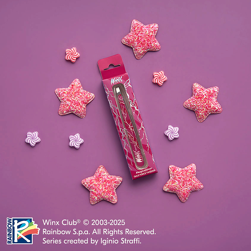 SODA Пинцет для бровей Gale Force Tweezer #magicalpower. Коллекция Winx – фото 4