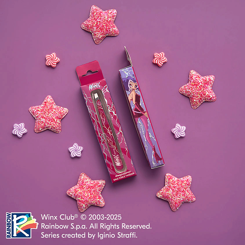 SODA Пинцет для бровей Gale Force Tweezer #magicalpower. Коллекция Winx – фото 6