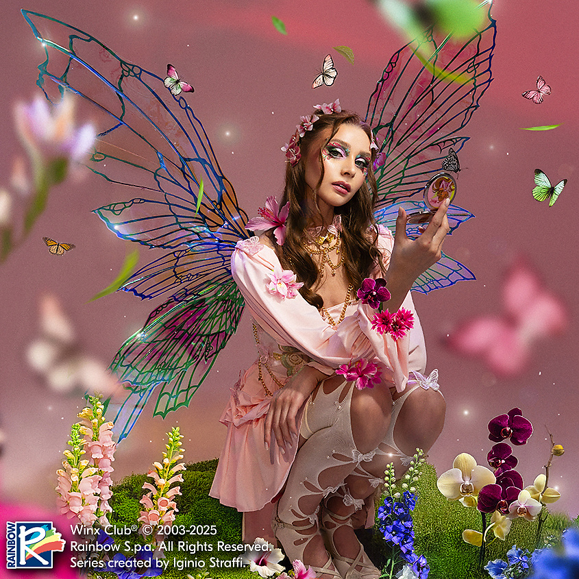 SODA Зеркало карманное Intertwined Vines #magicalpower. Коллекция Winx – фото 5