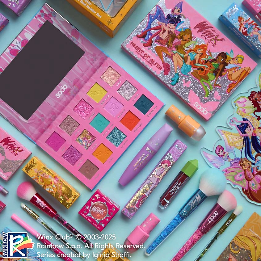 SODA Палетка теней Magical Dust #magicalpower. Коллекция Winx – фото 8