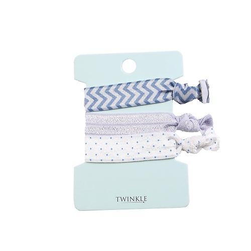 TWINKLE Набор резинок для волос Blue