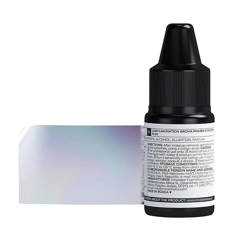 IC FACTORY Средство для обезжиривания ресниц AROMA PRIMER – фото 5