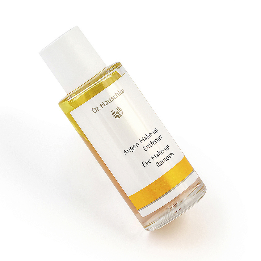 DR. HAUSCHKA Очищающая двухфазная жидкость для снятия макияжа с глаз Augen Make-up Entferner – фото 3