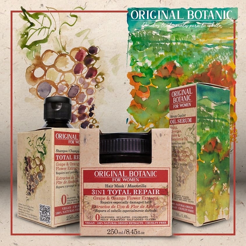 ORIGINAL BOTANIC Кондиционер для волос восстанавливающий Total Repair Conditioner – фото 4