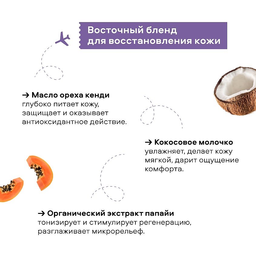 PLANETA ORGANICA Гель для душа ароматный Восстанавливающий – фото 7