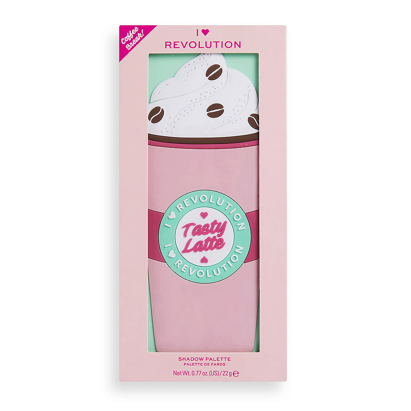 I HEART REVOLUTION Палетка теней для век TASTY Latte – фото 3