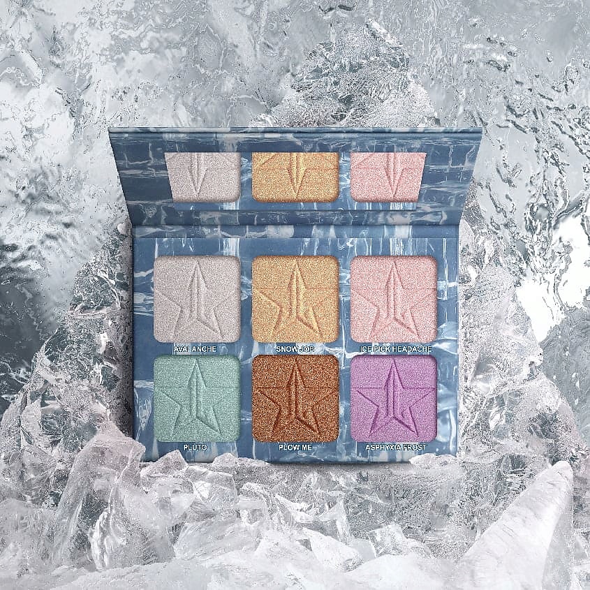 JEFFREE STAR COSMETICS Палетка хайлайтеров для лица Ice Crusher – фото 6