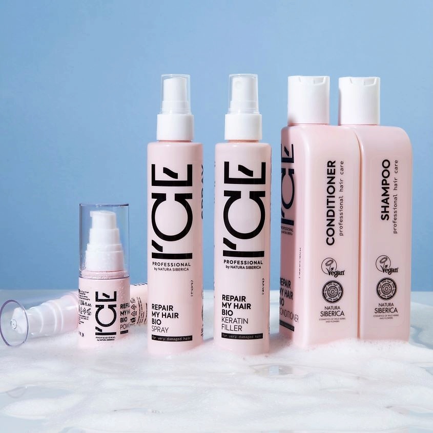 ICE BY NATURA SIBERICA Маска для сильно повреждённых волос Repair My Hair Hair Mask – фото 2