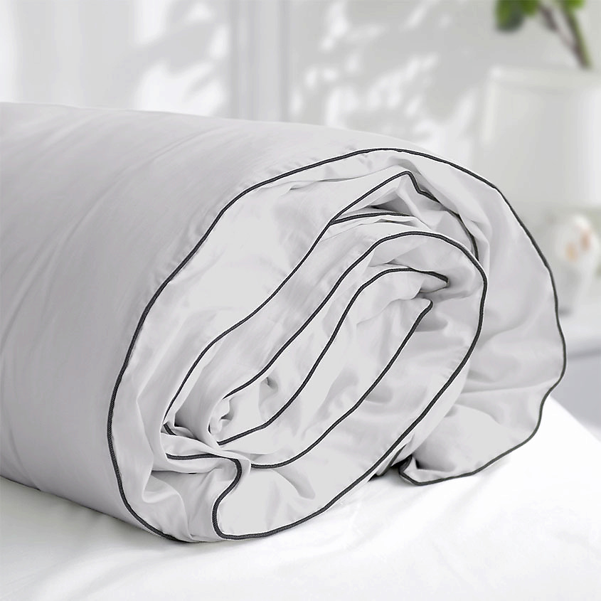 SOFT SILVER Антибактериальный пододеяльник Duvet Cover, 148х215 см. Цвет: «Благородное серебро» (серый) – фото 8