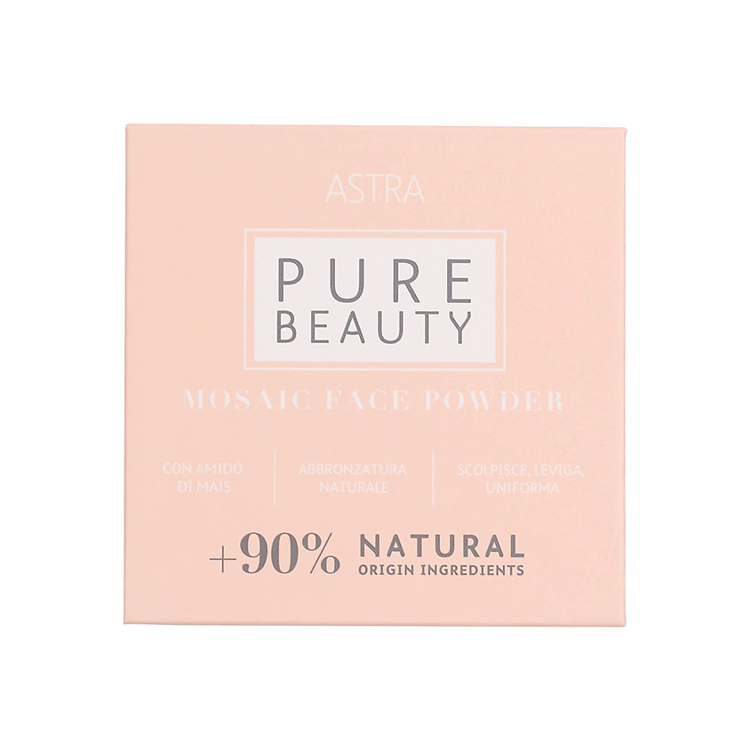 ASTRA Пудра для лица Pure beauty Mosaic face powder компактная – фото 2
