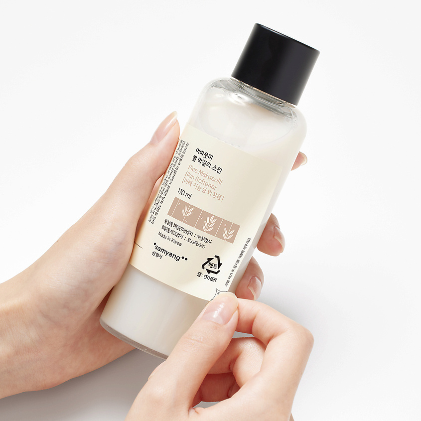 ABOUT ME Тонер для лица смягчающий с рисом Rice Makgeolli Skin Softener – фото 9