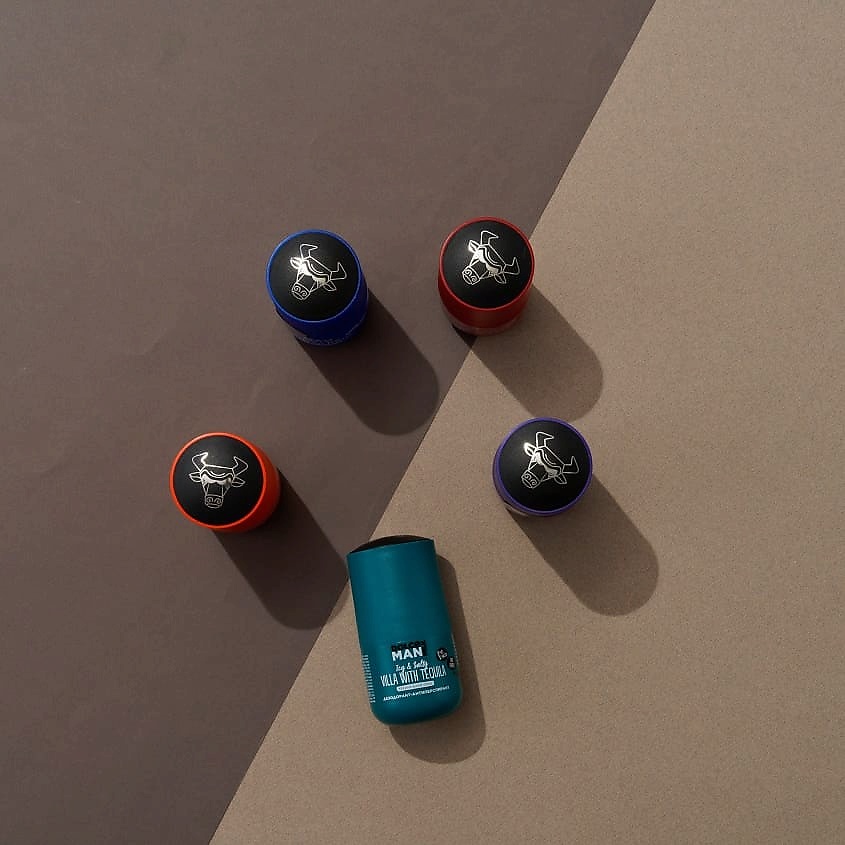 DOLCE MILK Шариковый дезодорант-антиперспирант "ТЕКИЛА ВИЛЛА" бирюзовый MAN – фото 2