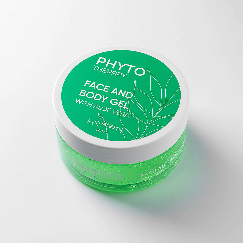 LOREN COSMETIC Гель для лица и тела с алоэ вера серии Phyto Therapy – фото 3