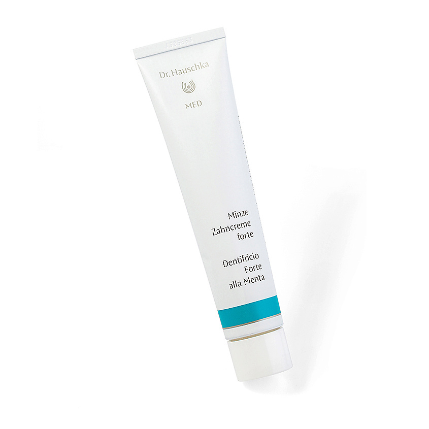 DR. HAUSCHKA Паста зубная для укрепления зубов Мята Minzen Zahncreme forte – фото 4