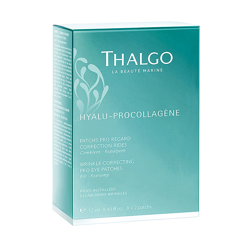 THALGO Патчи для кожи вокруг глаз разглаживающие морщины Hyalu-Procollagene Wrinkle Correcting Pro Eye Patches – фото 2