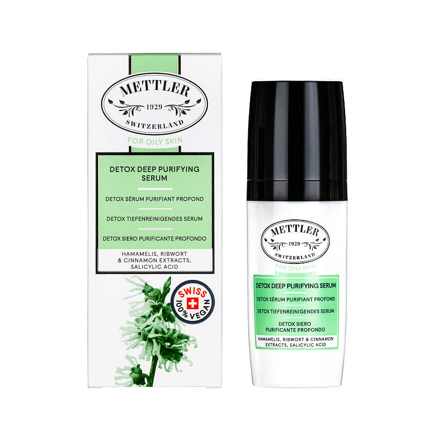 METTLER 1929 Глубоко очищающая сыворотка для комбинированной и жирной кожи Detox – фото 2