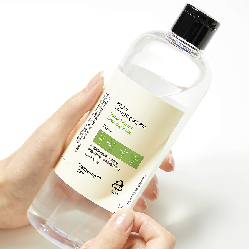 ABOUT ME Вода для лица очищающая с низким уровнем pH Sprout Mild pH Cleansing Water – фото 4