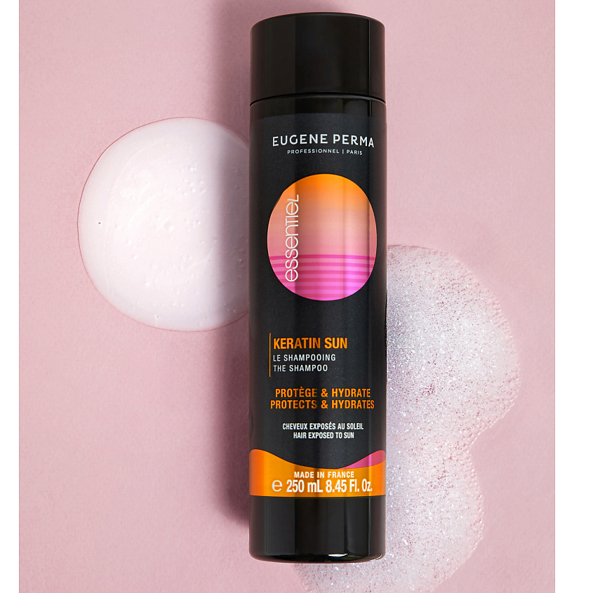 ESSENTIEL Шампунь для волос с кератином после пребывания на солнце Keratin Sun – фото 2