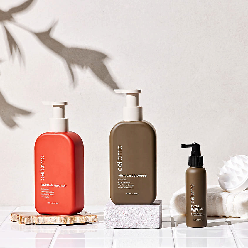 CELLAMO Шампунь для раздраженной кожи головы и поврежденных волос Phytocare – фото 2