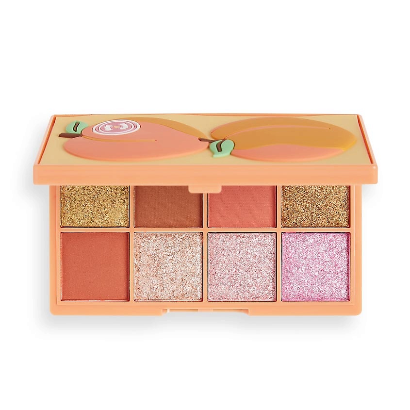 I HEART REVOLUTION Палетка теней для век MINI TASTY Peach – фото 5