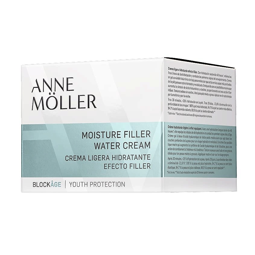 ANNE MOLLER Крем-сорбет для лица увлажняющий Moisture Filler Water Cream – фото 2