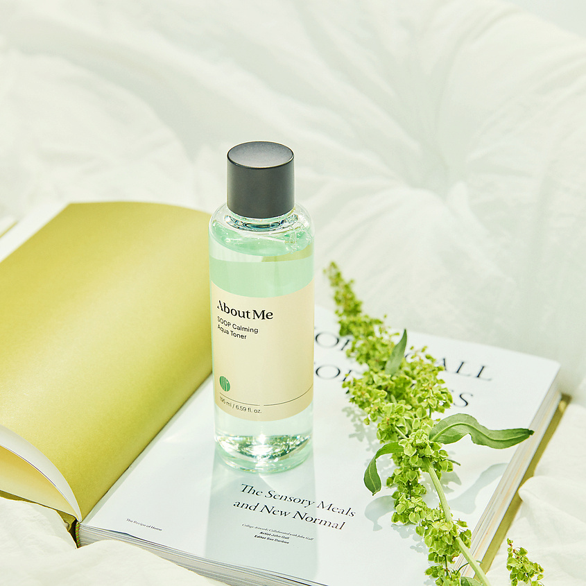 ABOUT ME Тонер для лица успокаивающий SOOP Calming Aqua Toner – фото 4