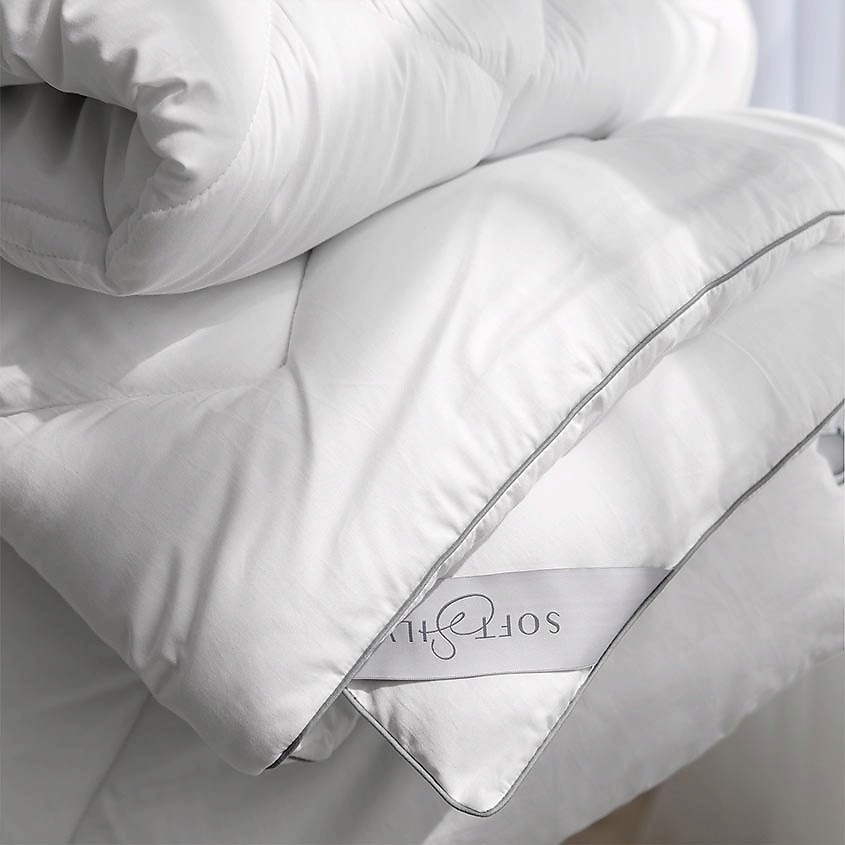 SOFT SILVER Антибактериальное классическое одеяло ЕВРО, 200х220 см – фото 3