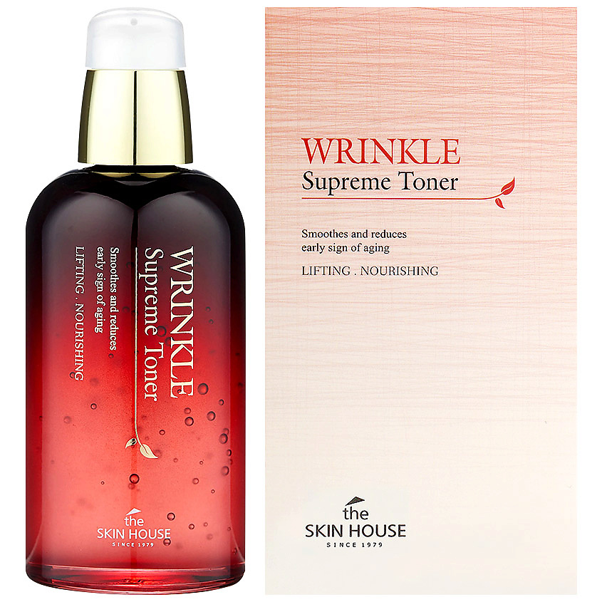 THE SKIN HOUSE Тонер для лица питательный с женьшенем Wrinkle Supreme Toner – фото 3