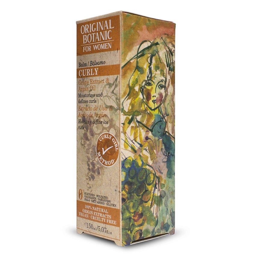 ORIGINAL BOTANIC Бальзам для вьющихся волос Curly Balm – фото 3