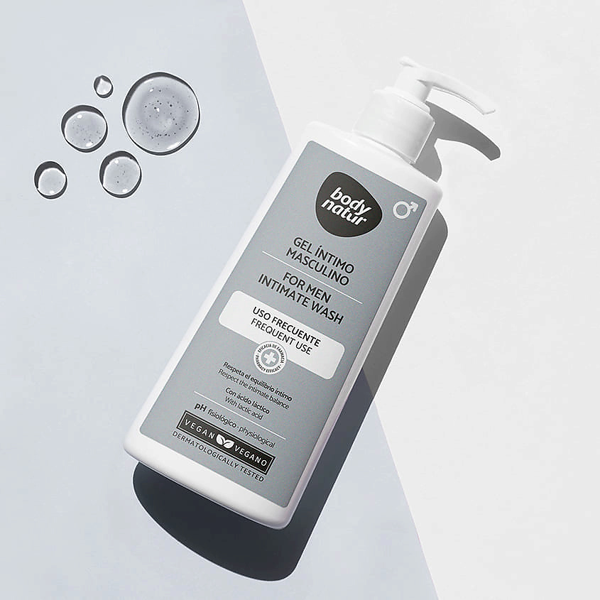 BODY NATUR Средство для интимной гигиены для мужчин For Men Intimate Wash – фото 2