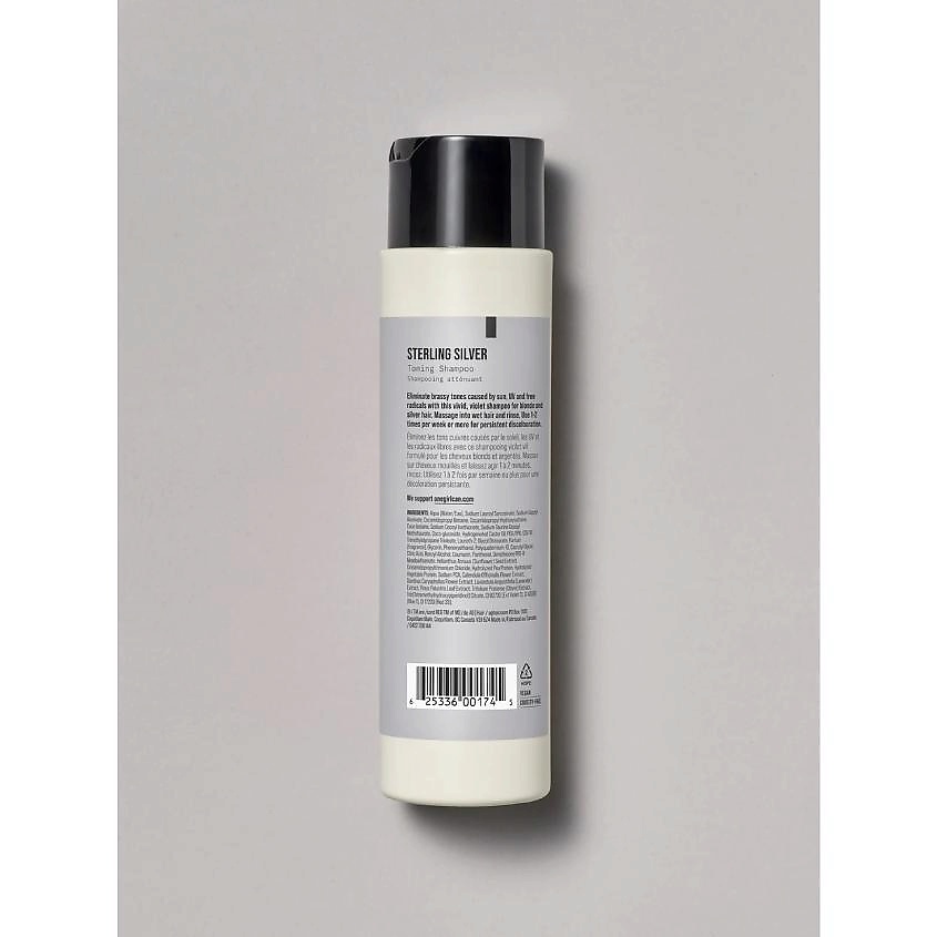 AG HAIR COSMETICS Шампунь для волос серебряный тонирующий Sterling Silver Toning Shampoo – фото 4