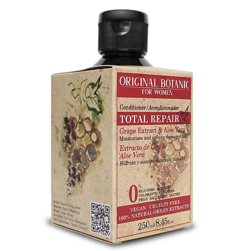 ORIGINAL BOTANIC Кондиционер для волос восстанавливающий Total Repair Conditioner – фото 2
