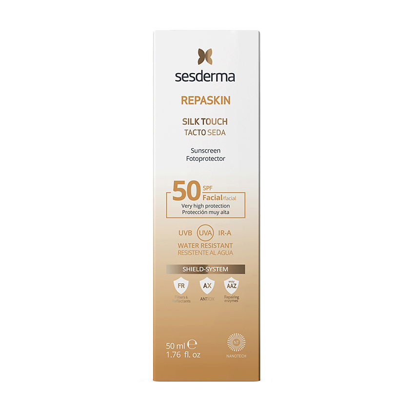 SESDERMA Средство солнцезащитное SPF 50 REPASKIN SILK TOUCH – фото 2