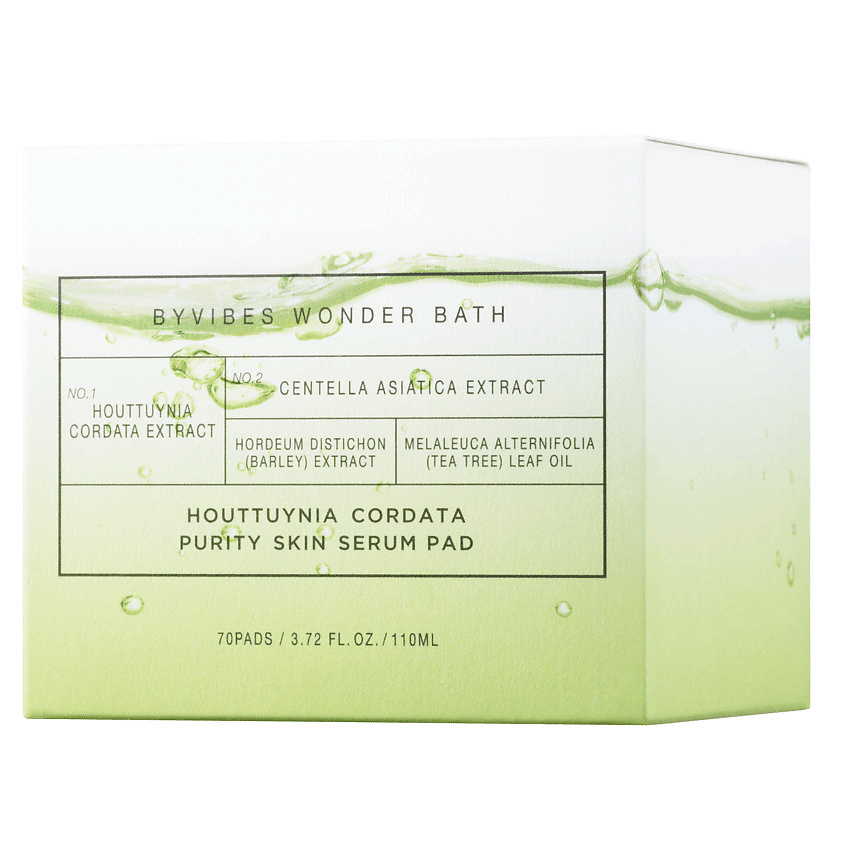 WONDER BATH Диски для лица очищающие Houttuyna Cordata – фото 3
