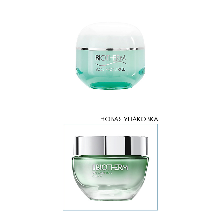 BIOTHERM Интенсивный увлажняющий крем для нормальной и комбинированной кожи Aquasource – фото 2