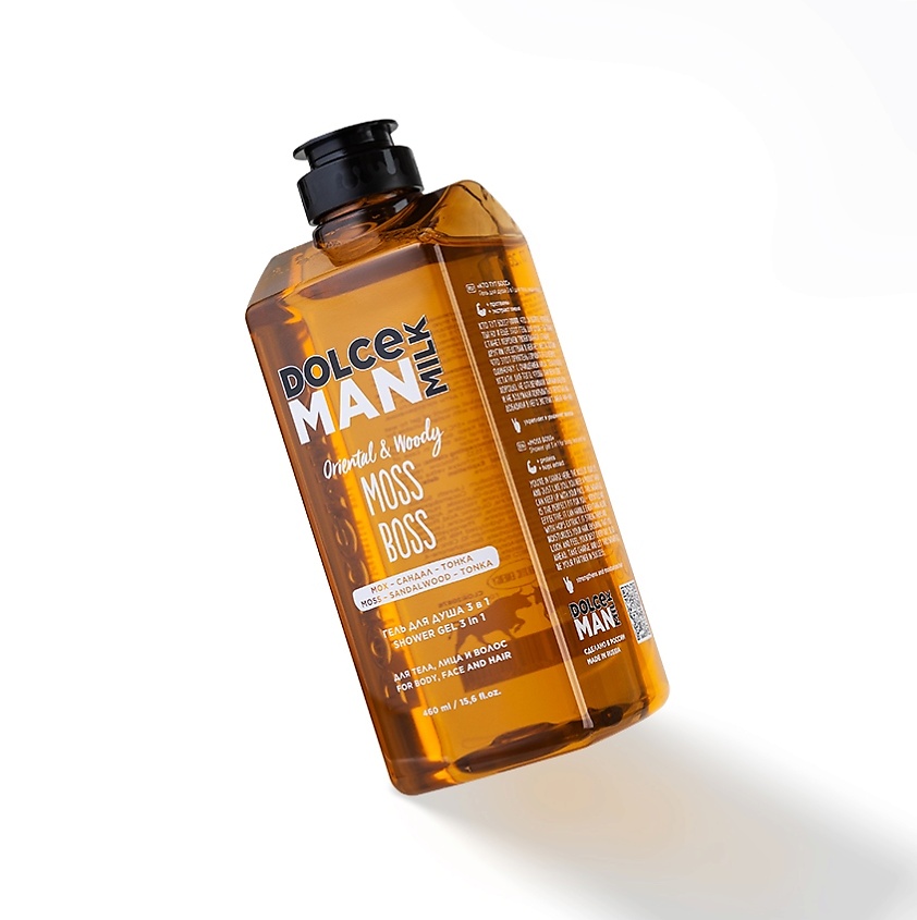 DOLCE MILK Гель для душа 3 в 1 Кто тут босс Moss Boss Man – фото 3