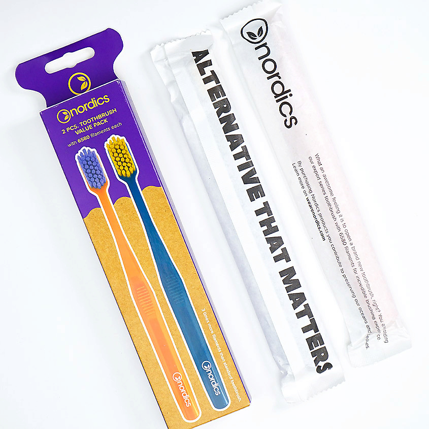 NORDICS Набор зубных щеток Toothbrush Value – фото 4