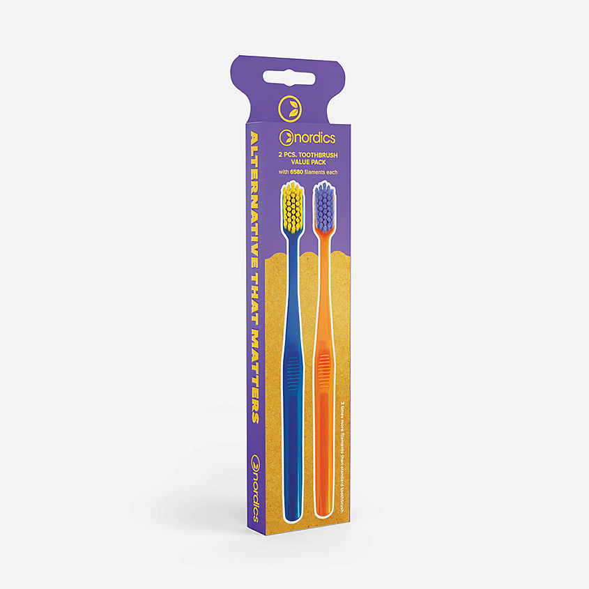 NORDICS Набор зубных щеток Toothbrush Value – фото 2
