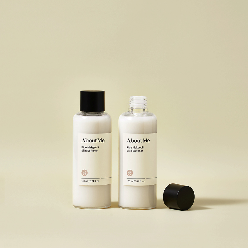 ABOUT ME Тонер для лица смягчающий с рисом Rice Makgeolli Skin Softener – фото 3