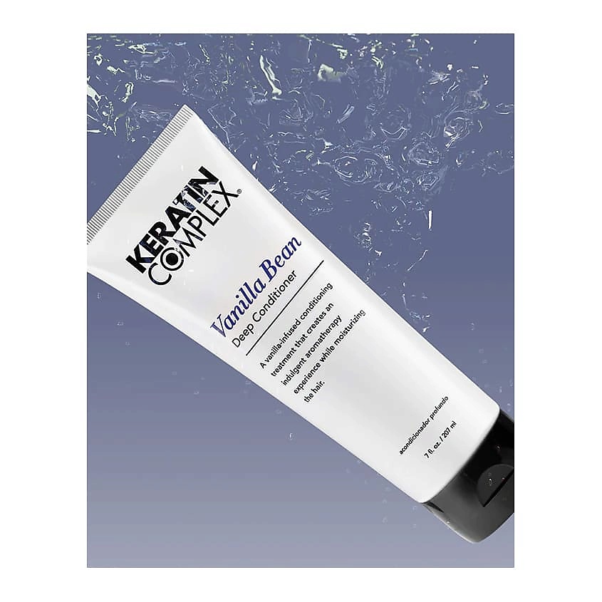 KERATIN COMPLEX Кондиционер для волос с ванилью Vanilla Bean Deep Conditioner – фото 3