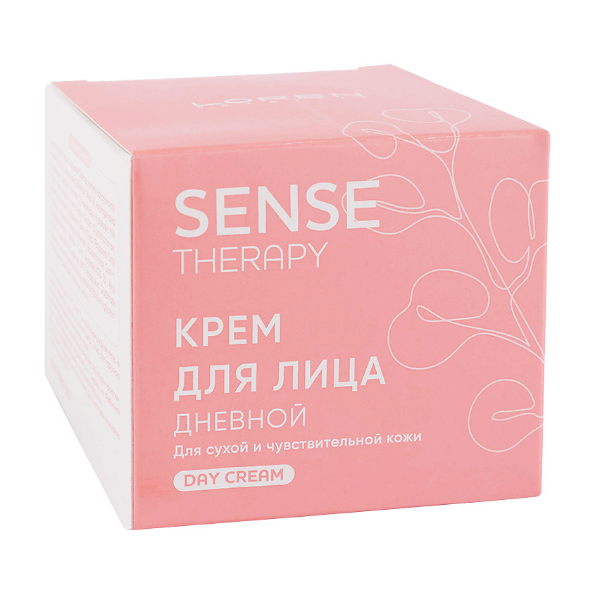 LOREN COSMETIC Крем для лица дневной для сухой и чувствительной кожи Sense Therapy – фото 2