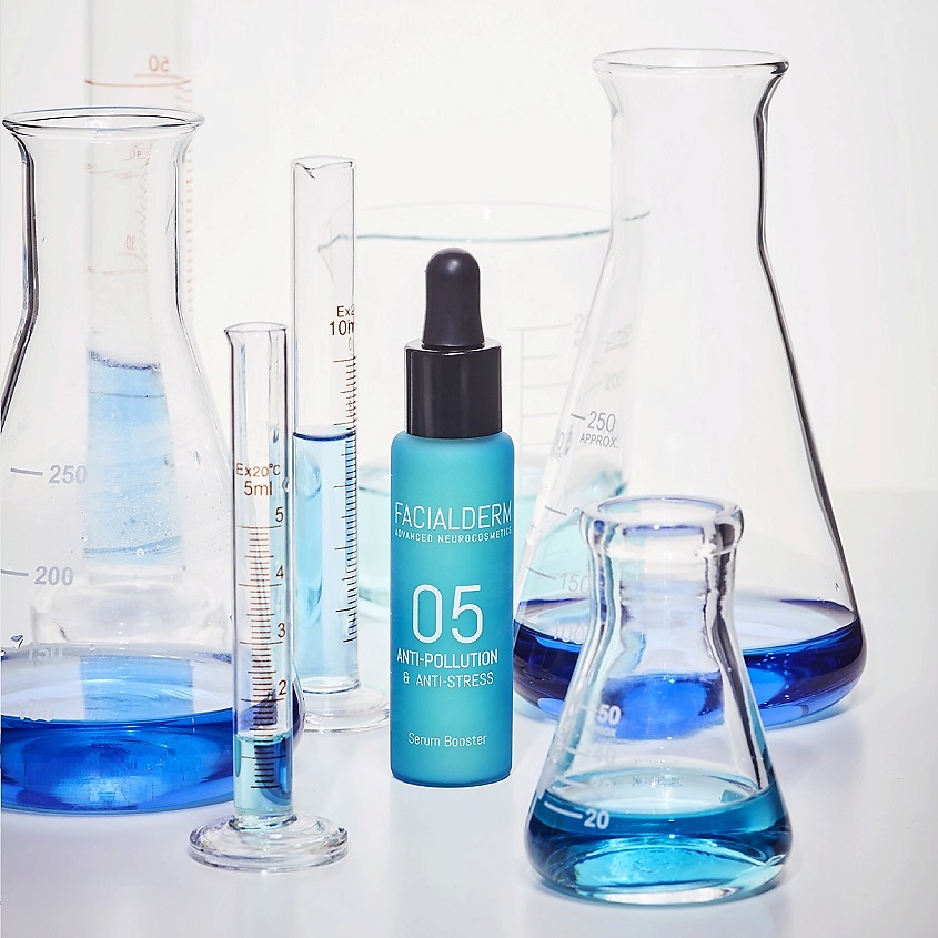 FACIALDERM Сыворотка-бустер для лица защитная от факторов загрязнения, антистресс 05 Anti-Pollution & Anti-Stress Serum Booster – фото 3