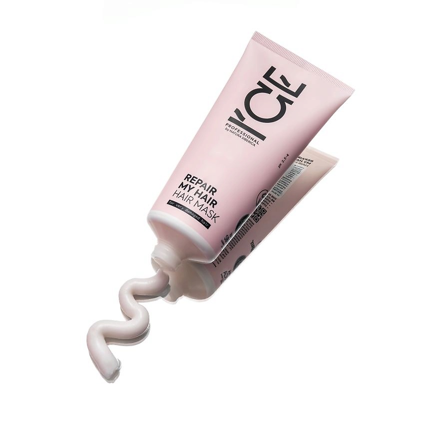 ICE BY NATURA SIBERICA Маска для сильно повреждённых волос Repair My Hair Hair Mask – фото 4