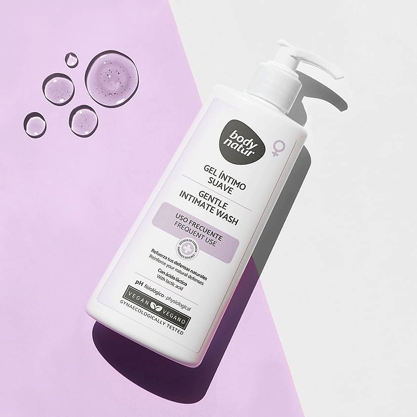 BODY NATUR Мягкое средство для интимной гигиены для ежедневного применения Gentle Intimate Wash – фото 2