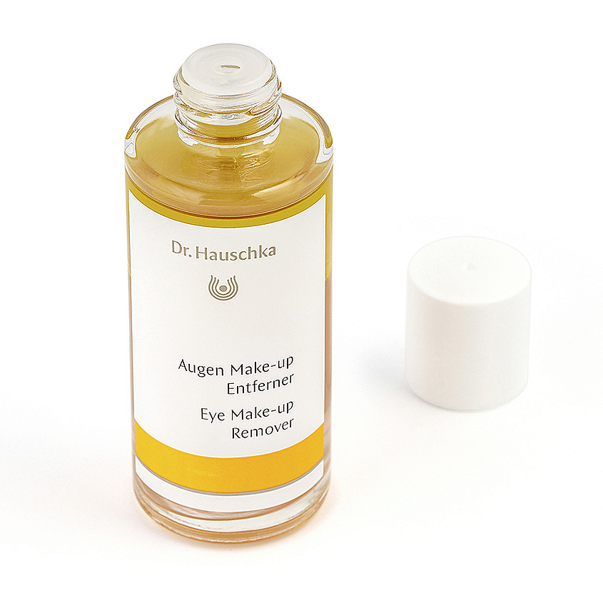DR. HAUSCHKA Очищающая двухфазная жидкость для снятия макияжа с глаз Augen Make-up Entferner – фото 4