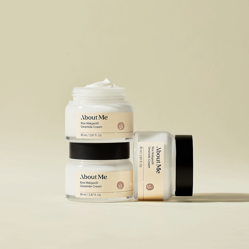 ABOUT ME Крем для лица с керамидами и рисом Rice Makgeolli Ceramide Cream – фото 11