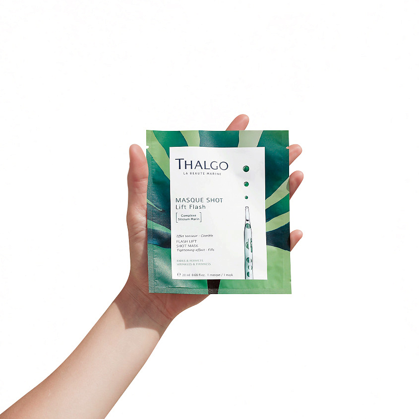 THALGO Маска для лица кремниевая укрепляющая Интенсивный лифтинг Flash Lift Shot Mask – фото 2