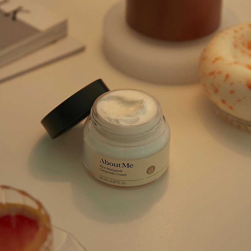 ABOUT ME Крем для лица с керамидами и рисом Rice Makgeolli Ceramide Cream – фото 4